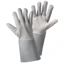 Nappa/Stulpe Nappaleder-Handschuh 
